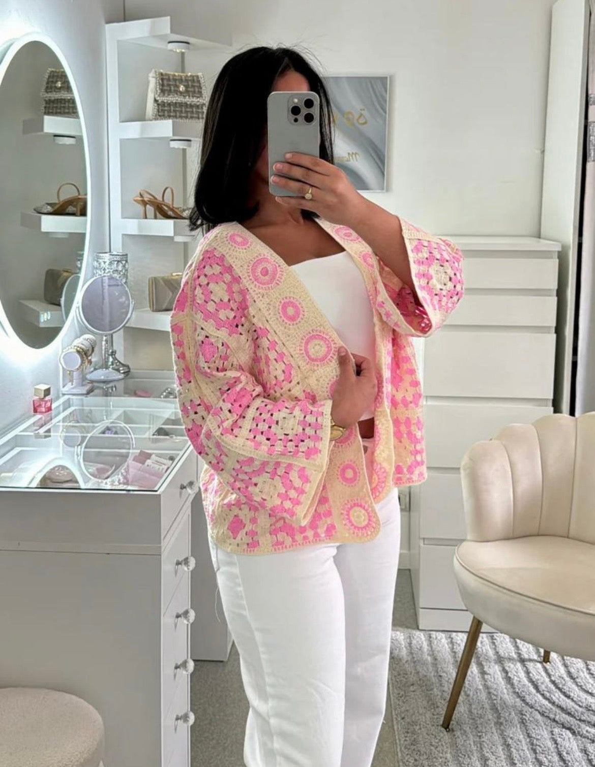 Short autumn jacket for women – available in 2 colors and 2 sizes