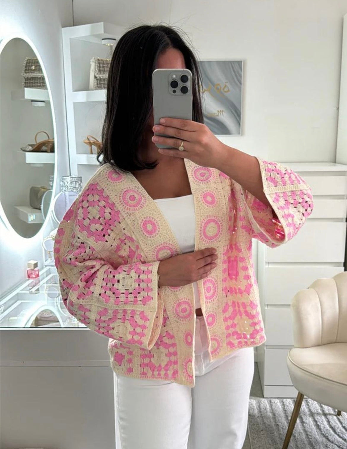 Short autumn jacket for women – available in 2 colors and 2 sizes