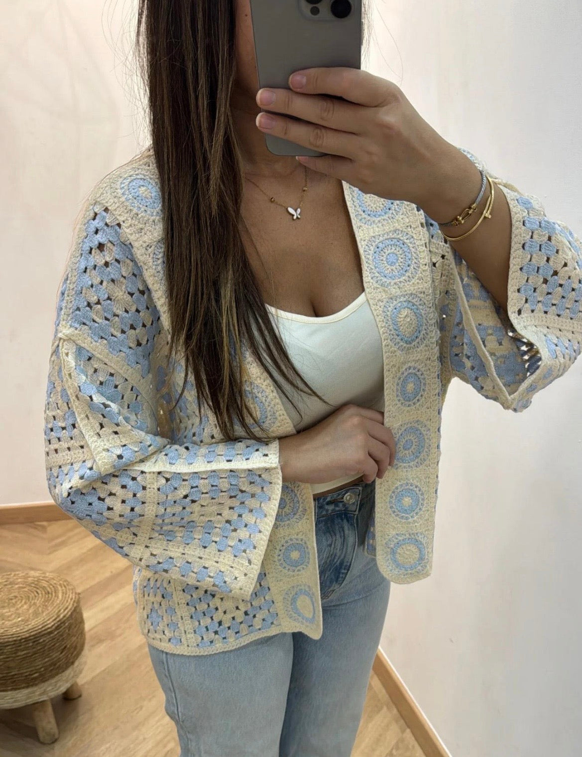 Short autumn jacket for women – available in 2 colors and 2 sizes